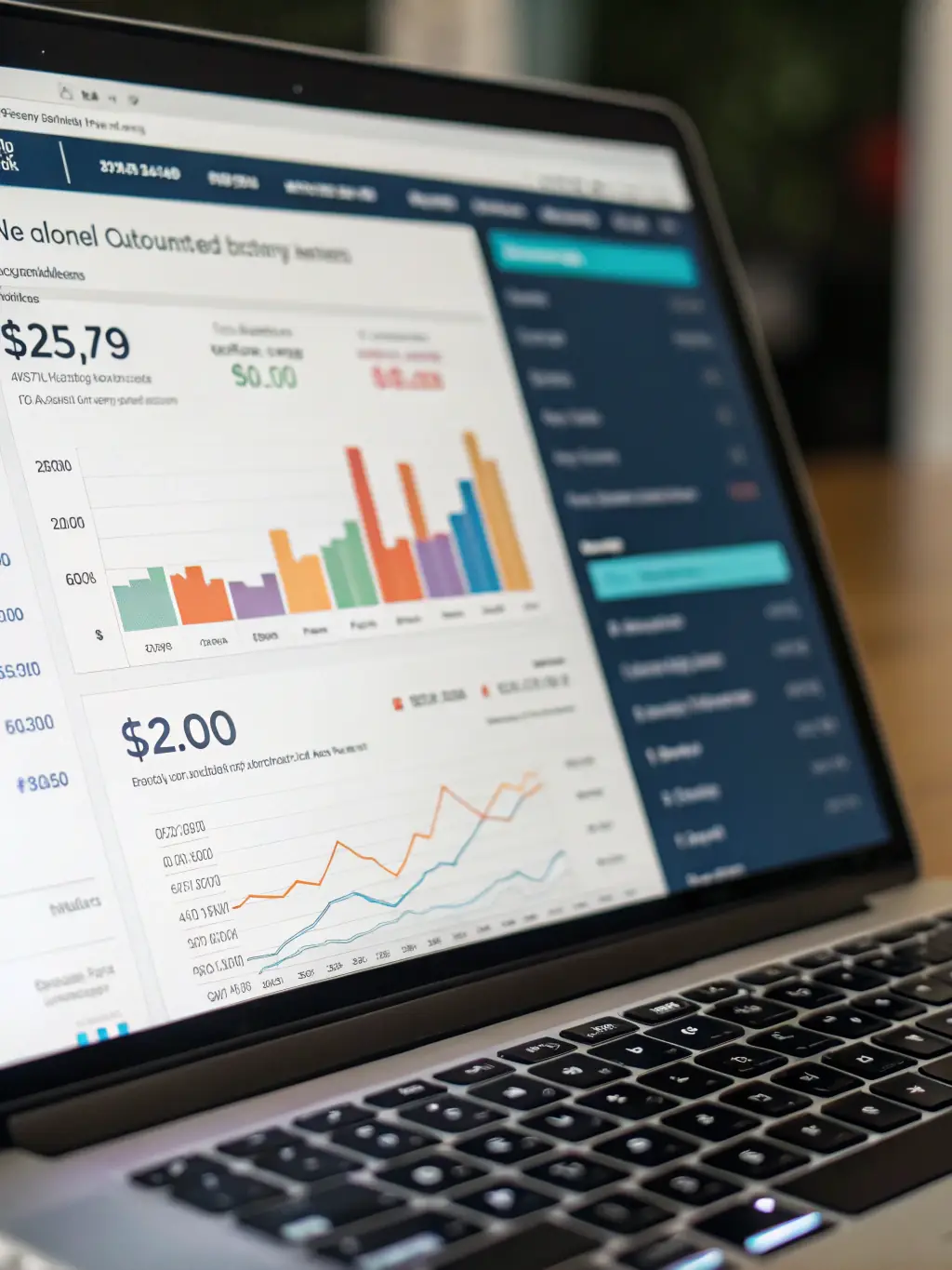An image of a modern software interface displaying payroll data, emphasizing the use of technology to streamline payroll operations.